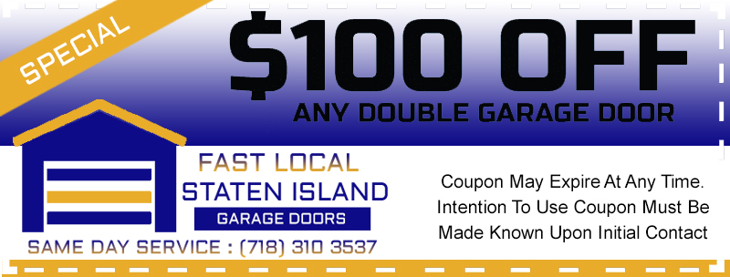 $100 off garage door repair coupon staten island